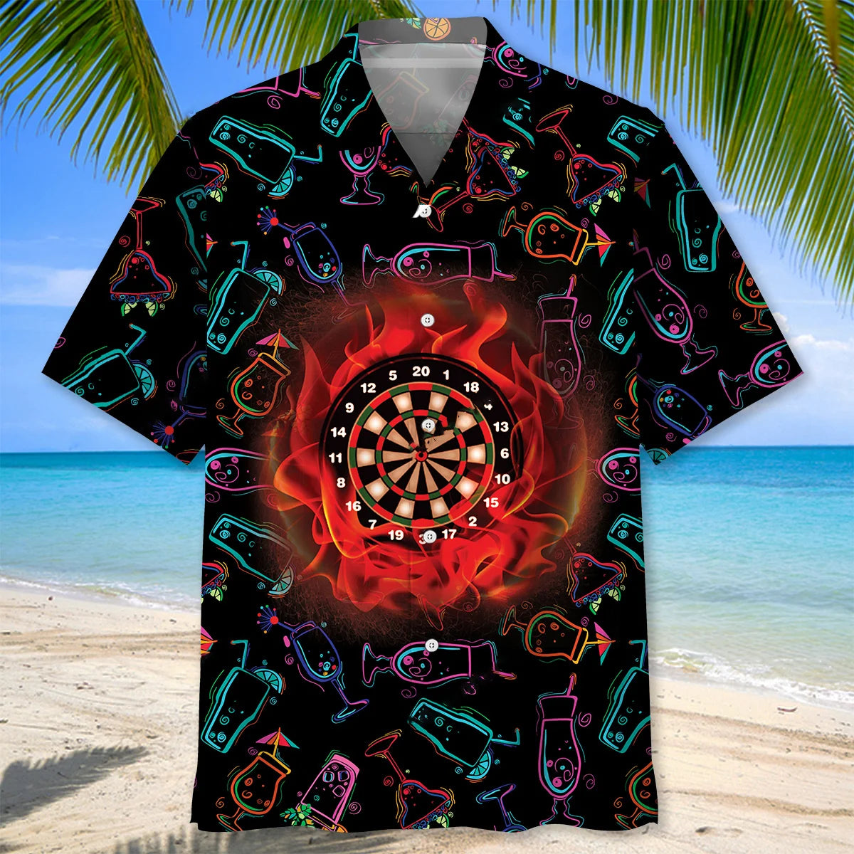 Darts Drink Hawaiian Shirt