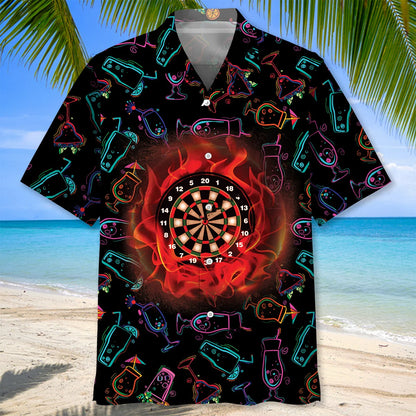 Darts Drink Hawaiian Shirt