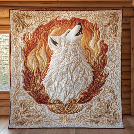 Dawn Howl Quilt Blanket