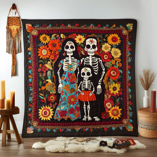 Dead Of The Day Quilt Blanket