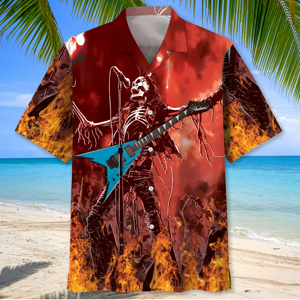 Death Rocker Hawaiian Shirt