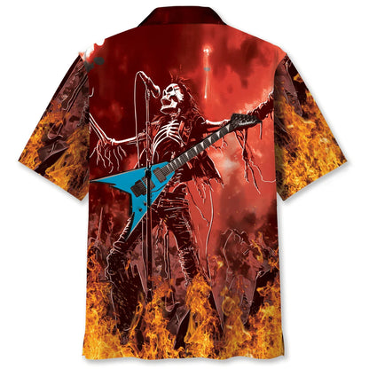 Death Rocker Hawaiian Shirt