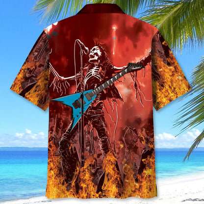 Death Rocker Hawaiian Shirt