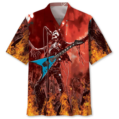 Death Rocker Hawaiian Shirt