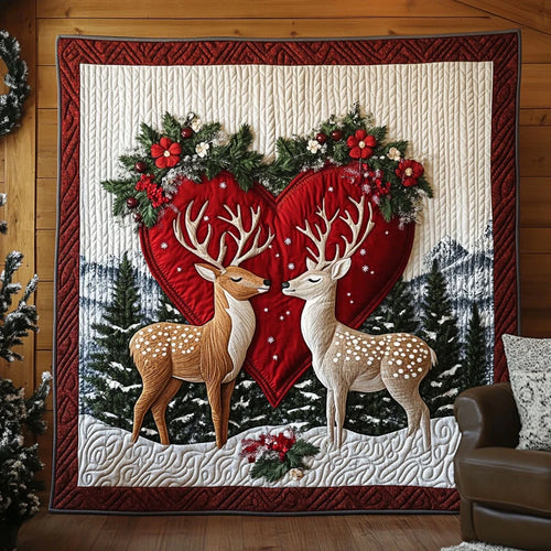 Deer Lovers Quilt Blanket
