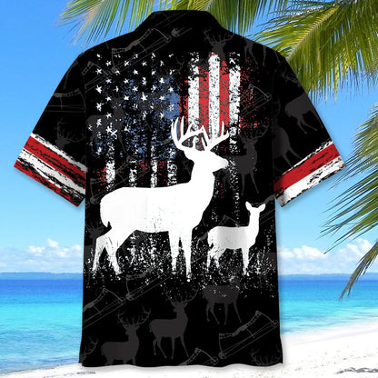 Deer Hunting Usa Hawaiian Shirt