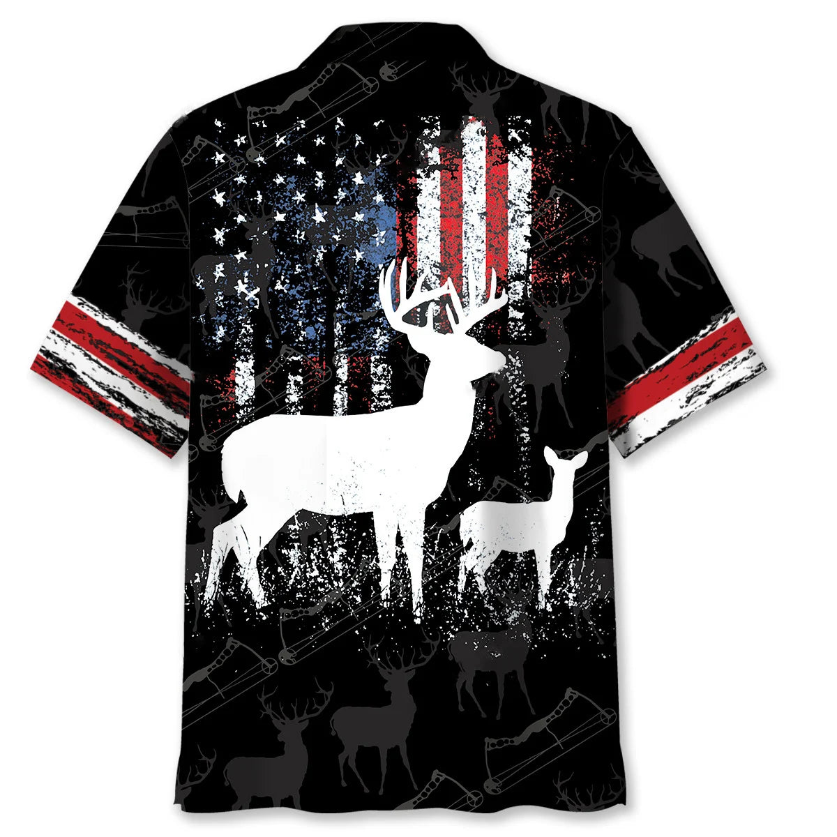 Deer Hunting Usa Hawaiian Shirt