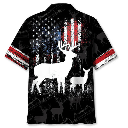 Deer Hunting Usa Hawaiian Shirt