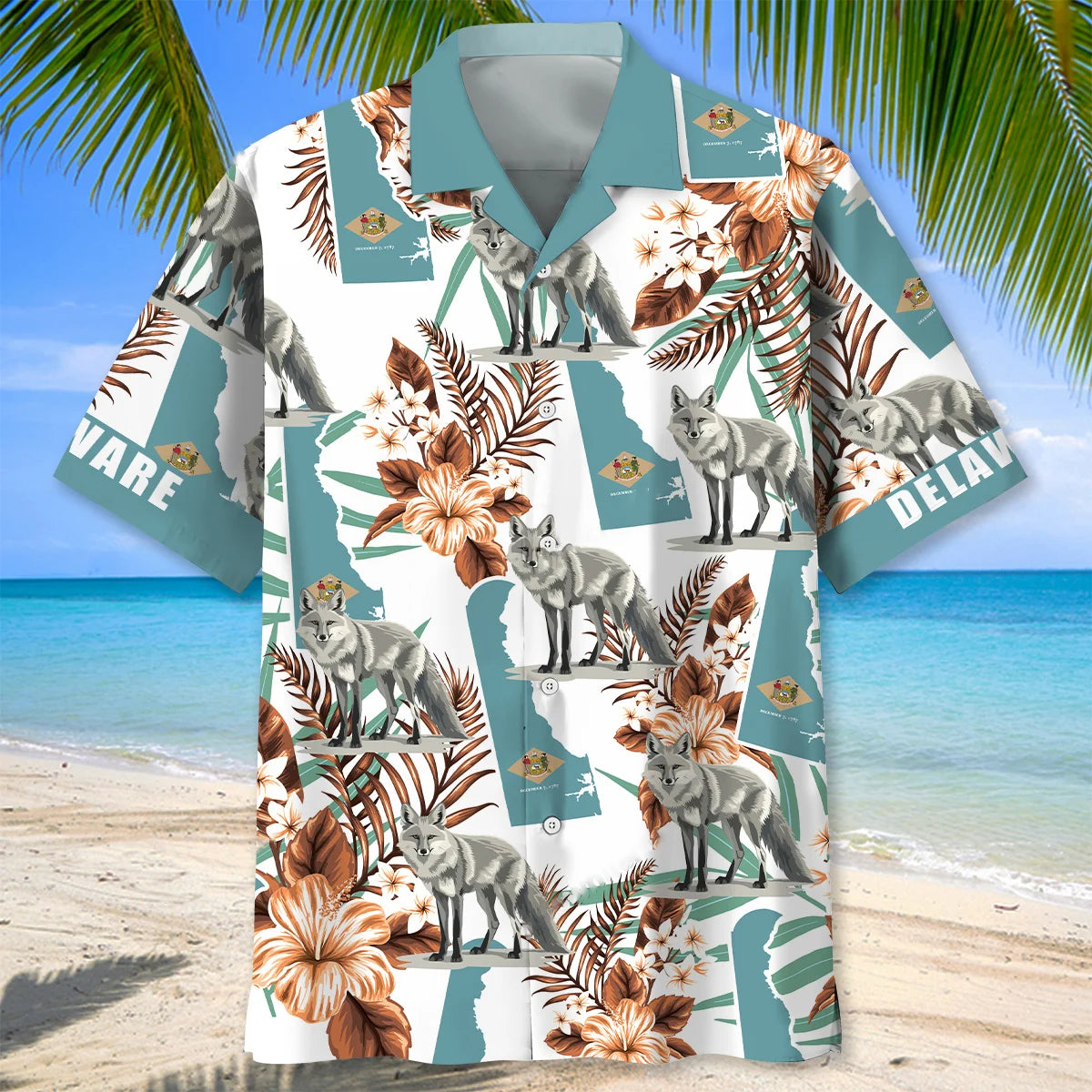 Delaware State Proud Hawaiian Shirt