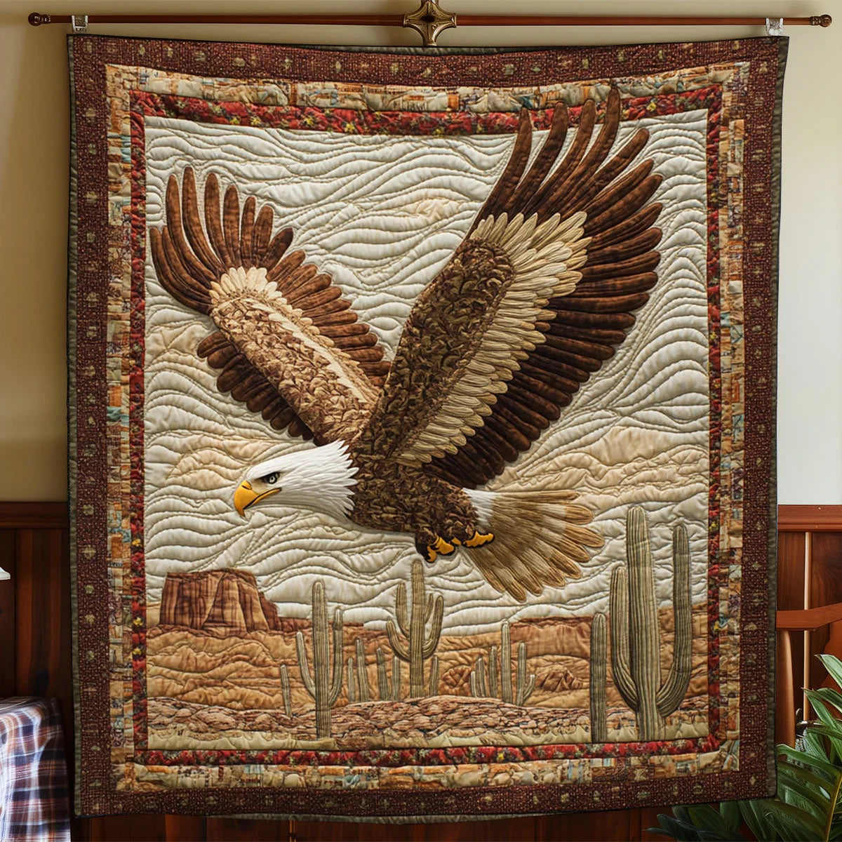 Desert Large Wing Quilt Blanket