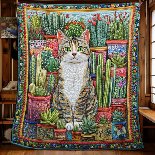 Desert Whiskers Quilt Blanket