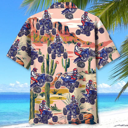 Desert Atv Motocross Off Road Hawaiian Shirt
