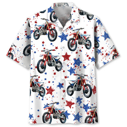 Dirt Bike Proud Hawaiian Shirt