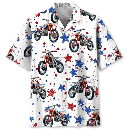 Dirt Bike Proud Hawaiian Shirt