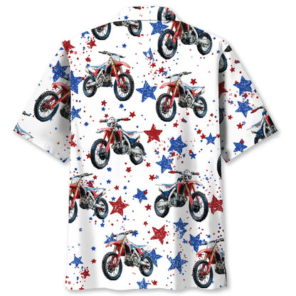 Dirt Bike Proud Hawaiian Shirt