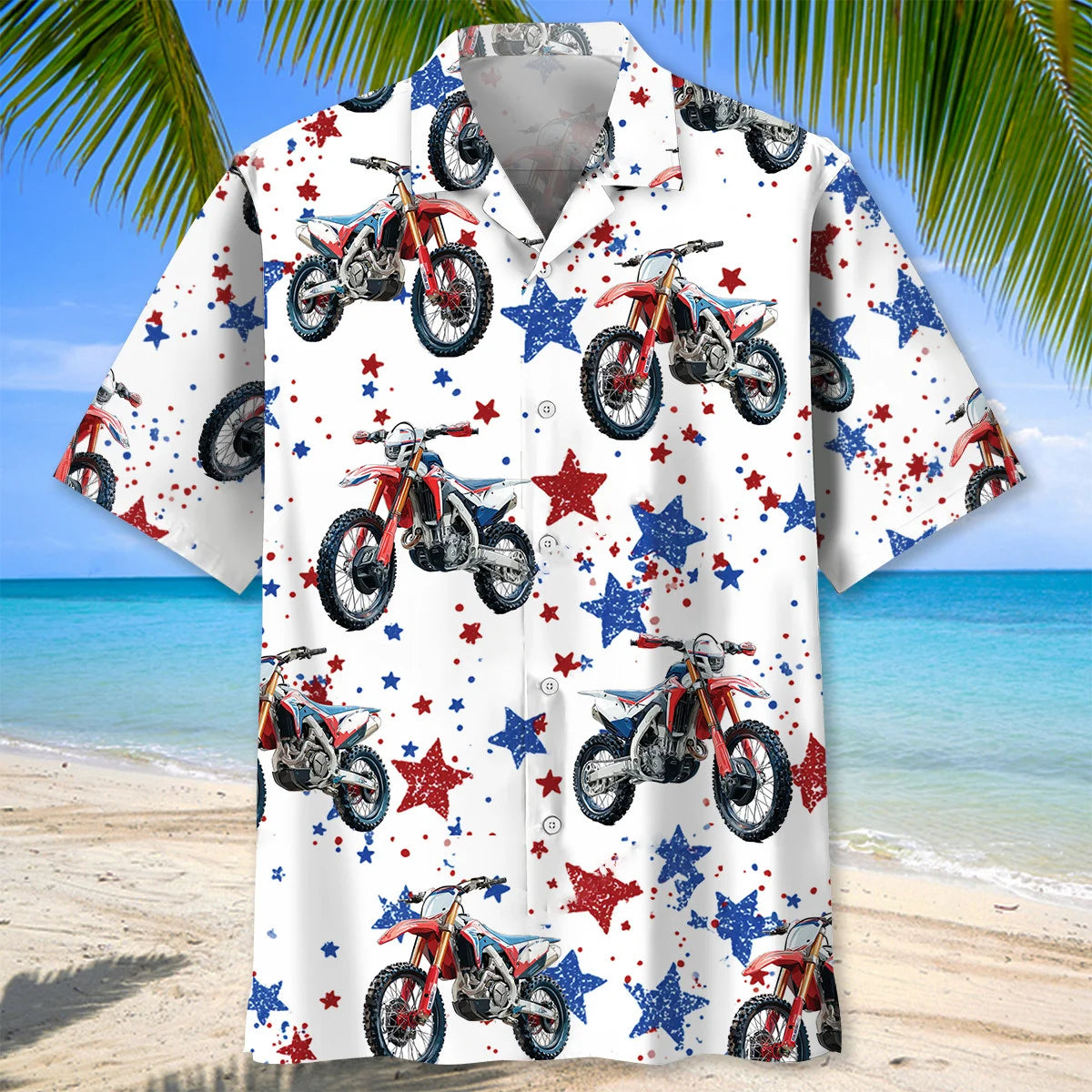 Dirt Bike Proud Hawaiian Shirt