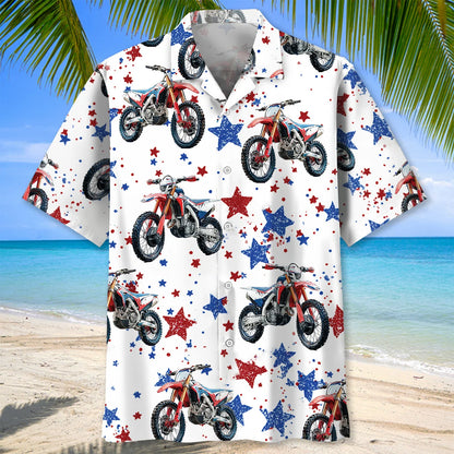 Dirt Bike Proud Hawaiian Shirt