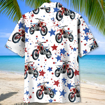 Dirt Bike Proud Hawaiian Shirt