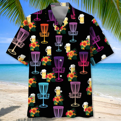 Disc Golf Beer Hawaiian Shirt
