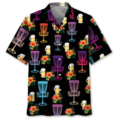 Disc Golf Beer Hawaiian Shirt