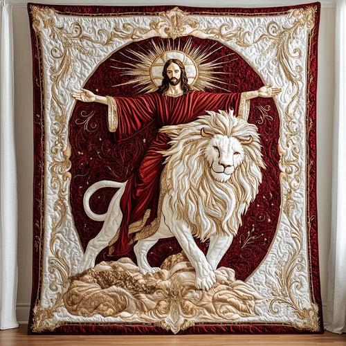 Divine Embrace Quilt Blanket