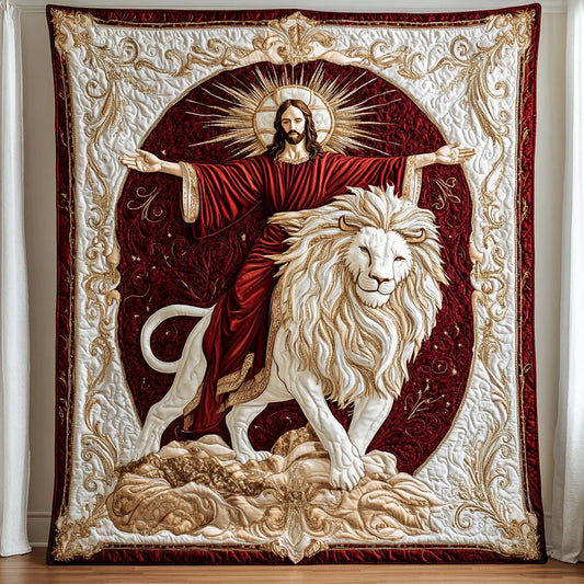Divine Embrace Quilt Blanket