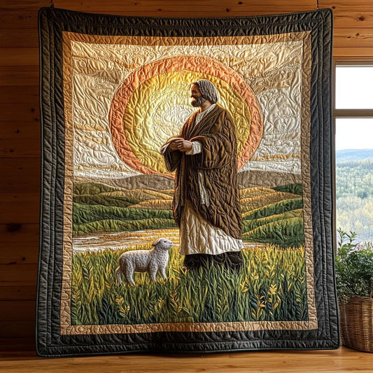 Divine Guide Quilt Blanket