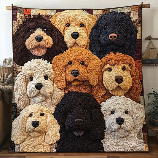Dog Snug Life Quilt Blanket