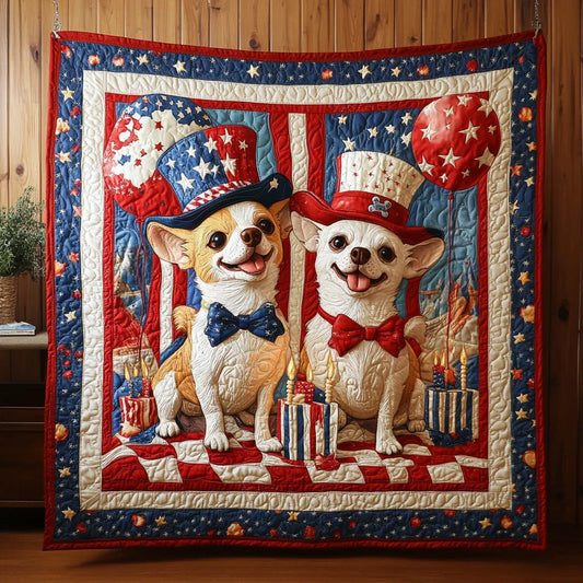 Dog Star Quilt Blanket