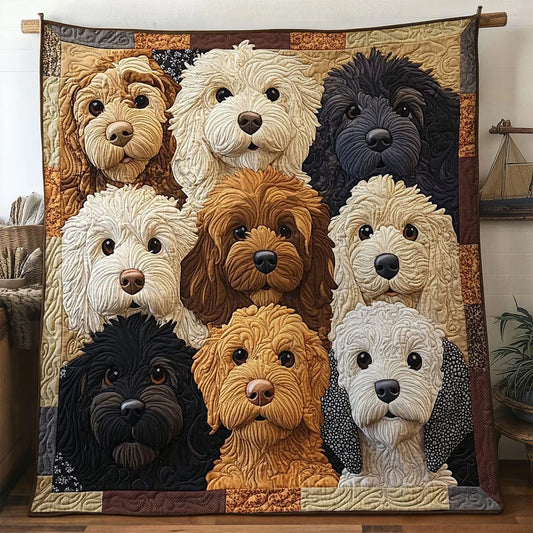 Dog Warm Moments Quilt Blanket