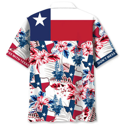 Don T Mess with Texas Hawaiian Shirt