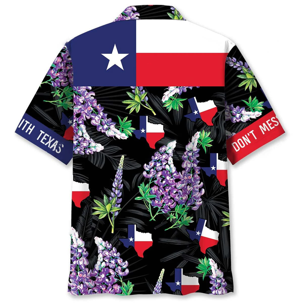 Don T Mess with Texas Hawaiian Shirt Men