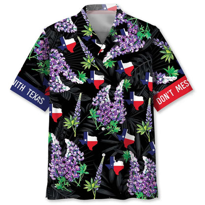 Don T Mess with Texas Hawaiian Shirt Men