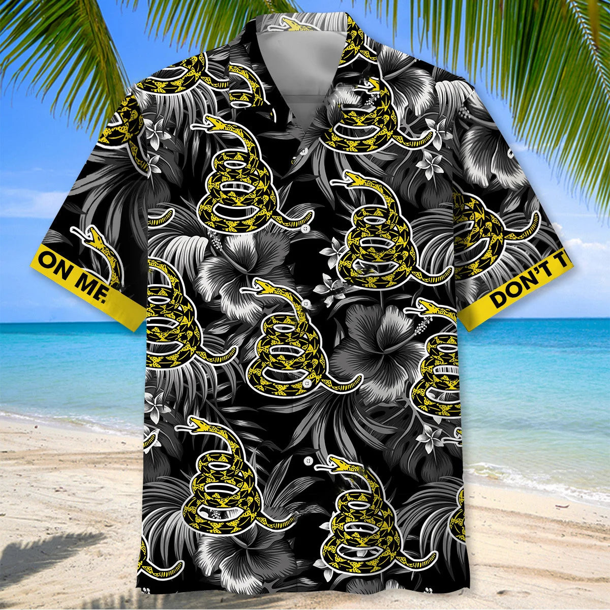Don T Tread on Me Hawaiian Shirt