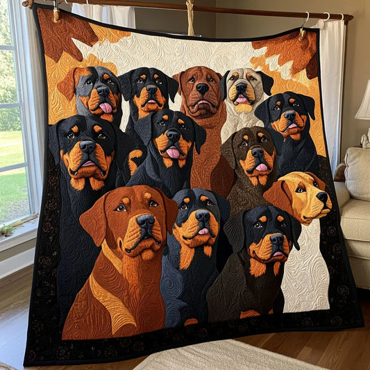 Doodle Friend Quilt Blanket