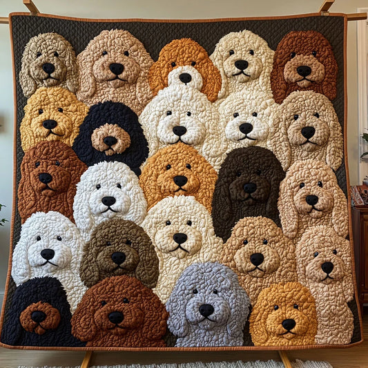 Doodle Pile Quilt Blanket