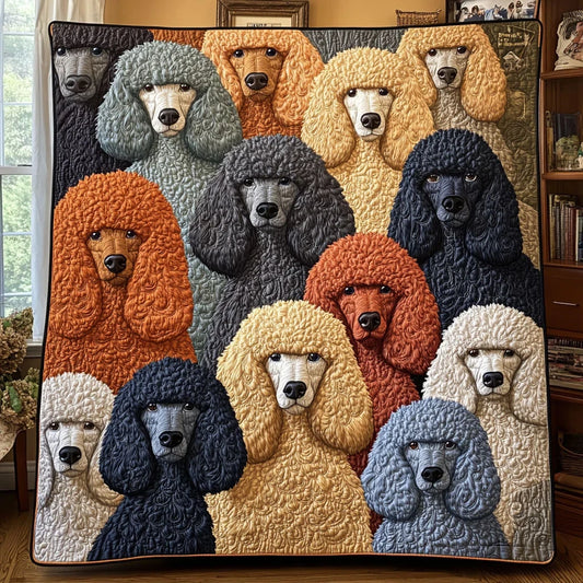 Doodle Poodle Quilt Blanket