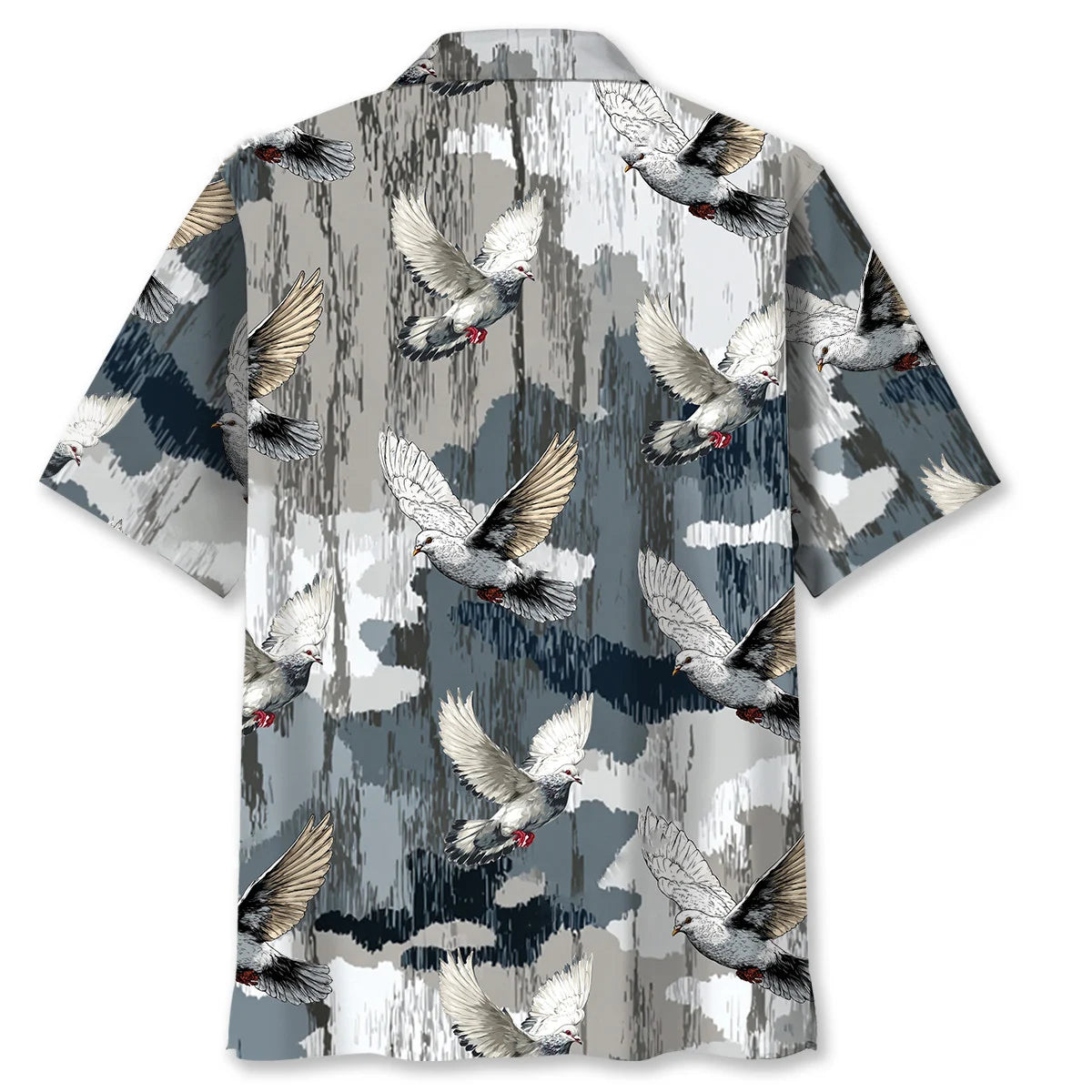 Dove Hunting Camouflage Hawaiian Shirt