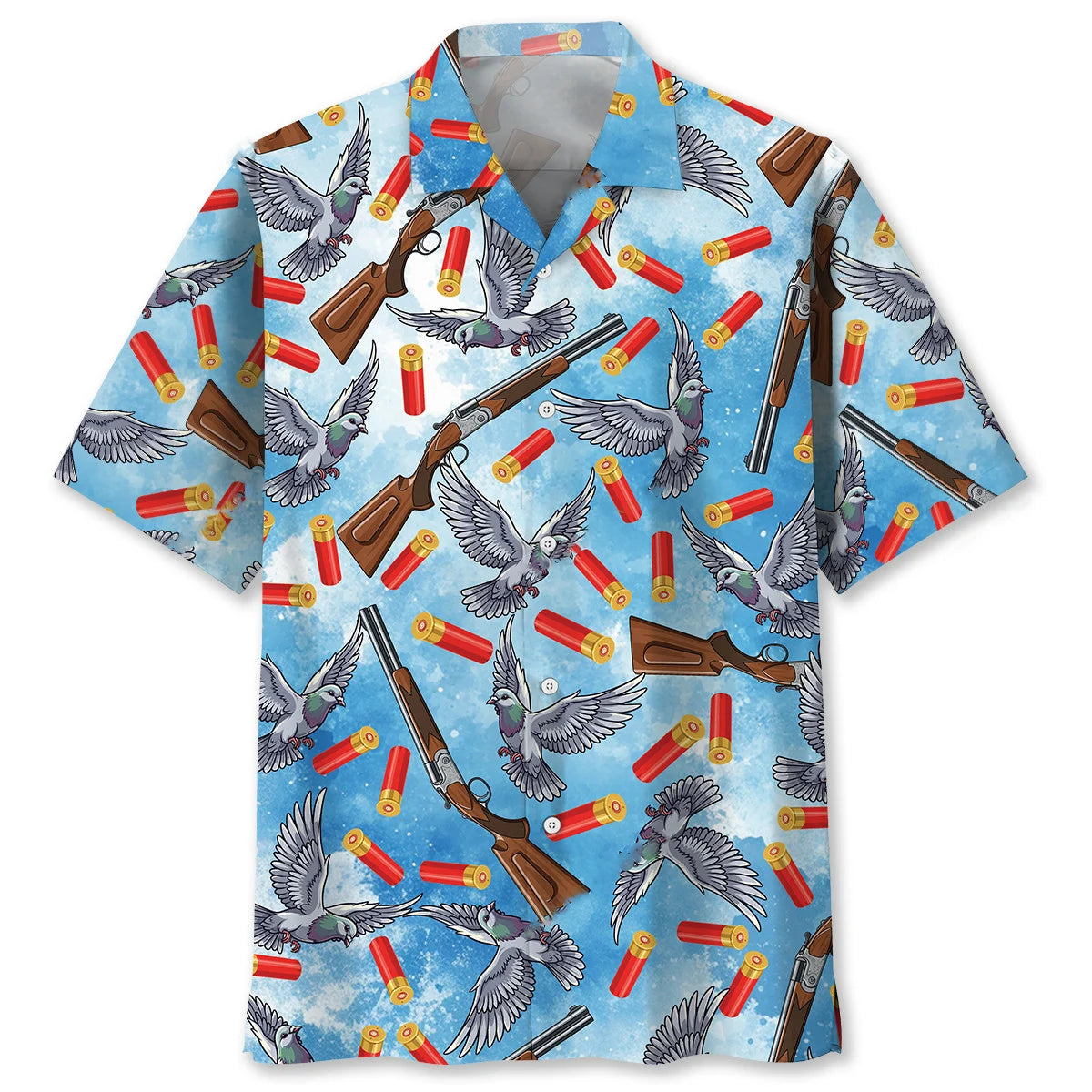 Dove Hunting Hawaiian Shirt