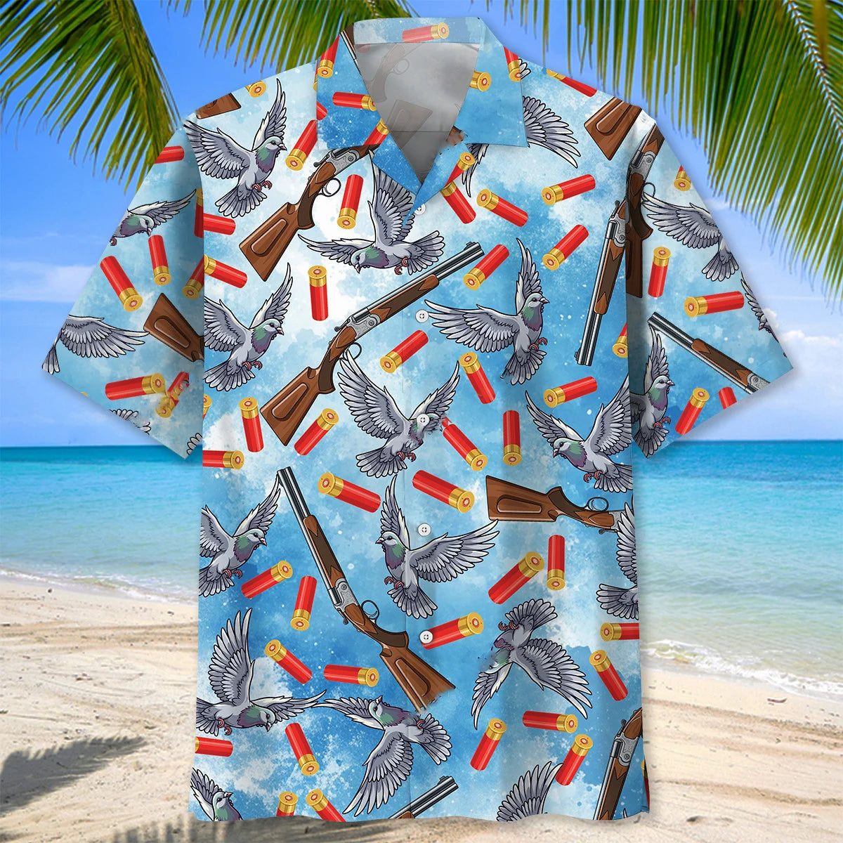 Dove Hunting Hawaiian Shirt
