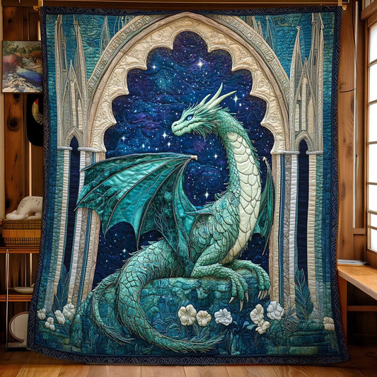 Dragon Serenity Quilt Blanket