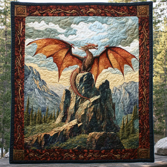 Dragon Throne Quilt Blanket