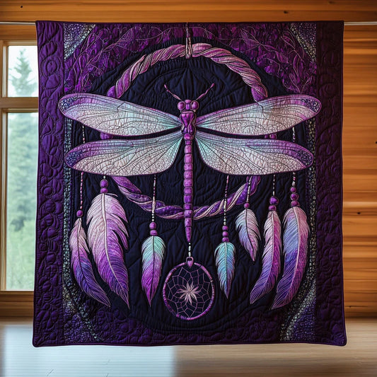 Dragonfly Dream Quilt Blanket
