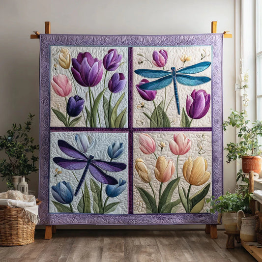 Dragonfly Dream Quilt Blanket