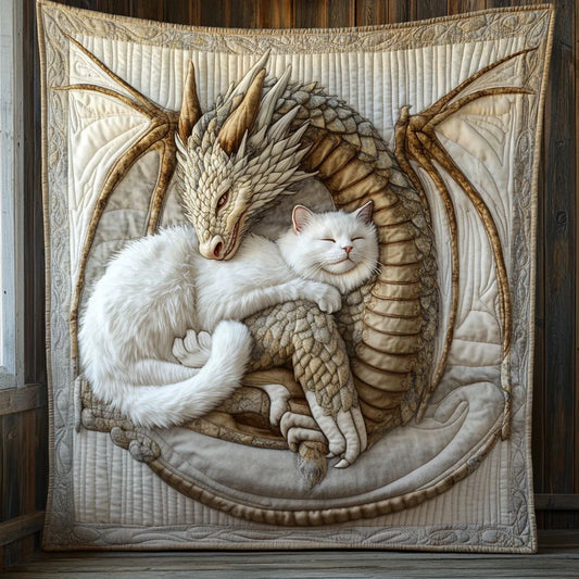 Dragon's Treasure Quilt Blanket