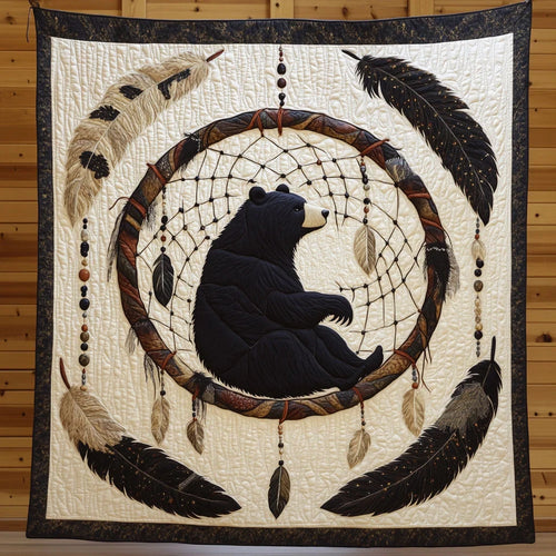 Dream Guardian Bear Quilt Blanket