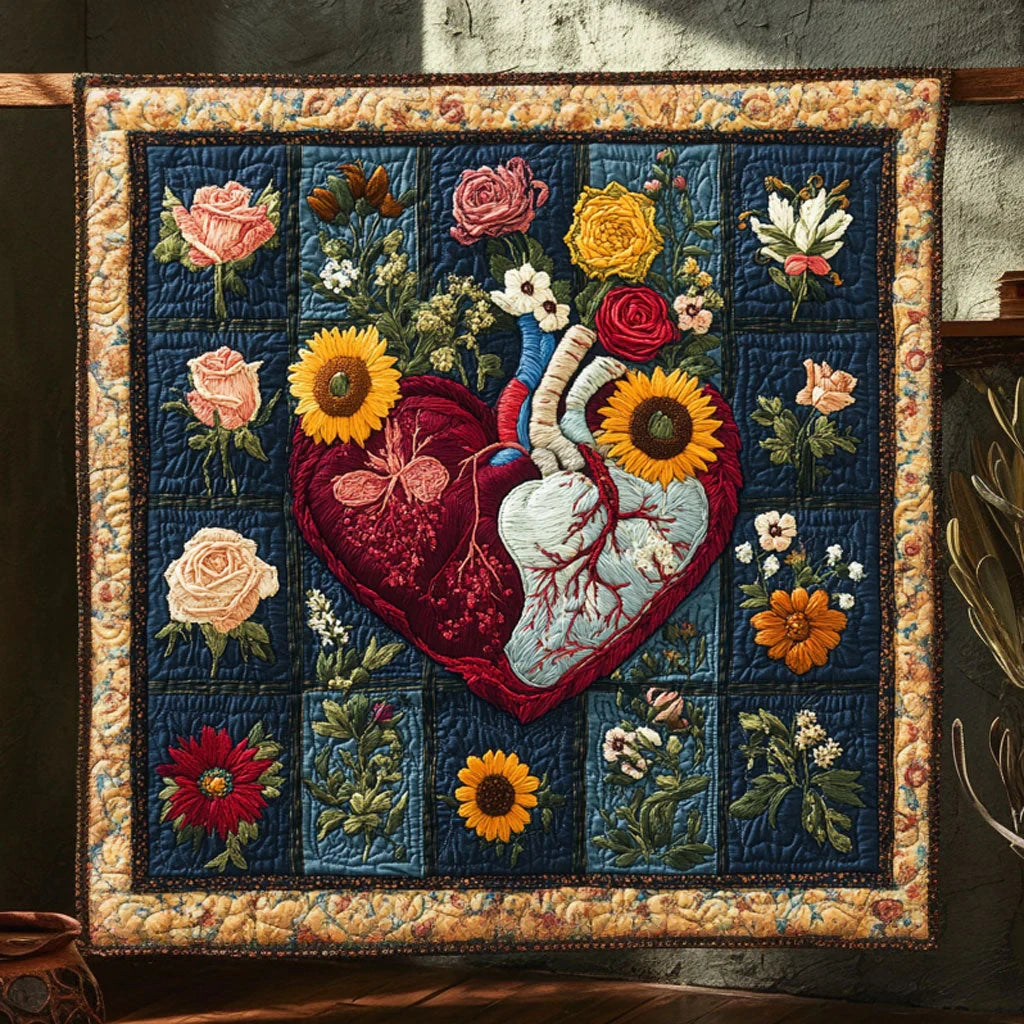 Dream Heart Quilt Blanket