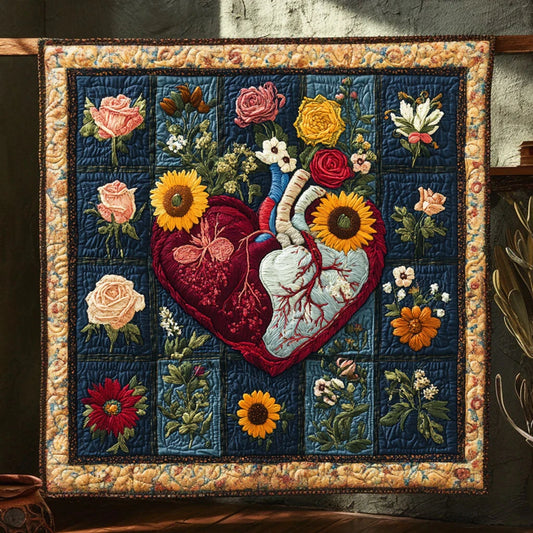 Dream Heart Quilt Blanket
