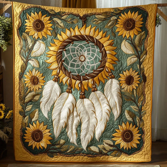 Dreamcatcher Autumn Light Quilt Blanket