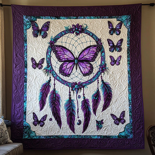 Dreamcatcher Butterfly Quilt Blanket